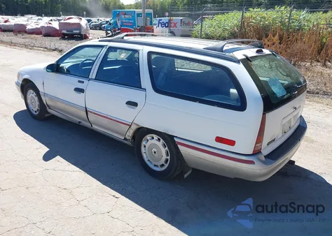 1992 Mercury Sable Ls from USA, damaged, VIN 1MECM5847NA602853